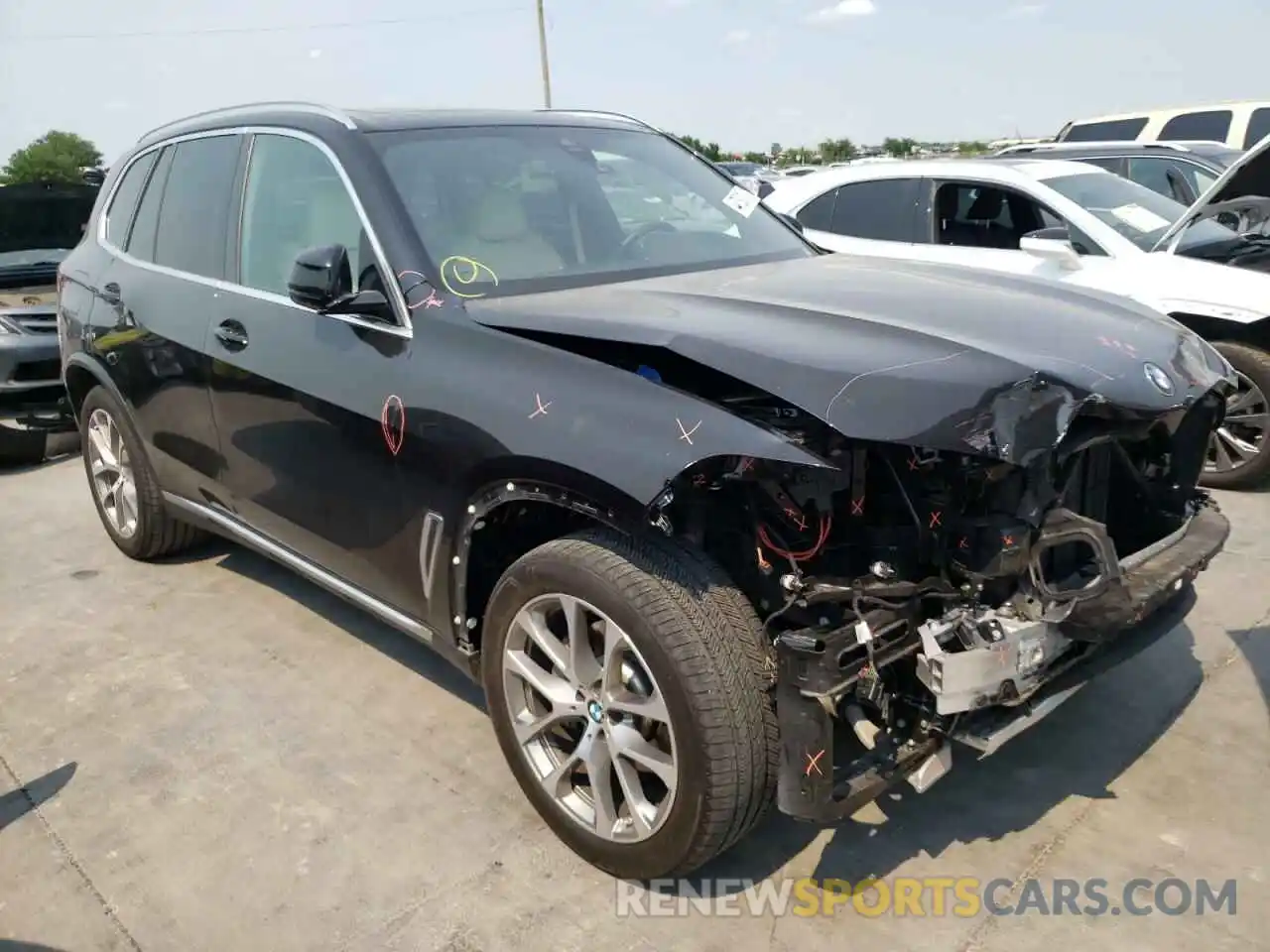 1 Photograph of a damaged car 5UXCR4C02L9B10457 BMW X5 2020