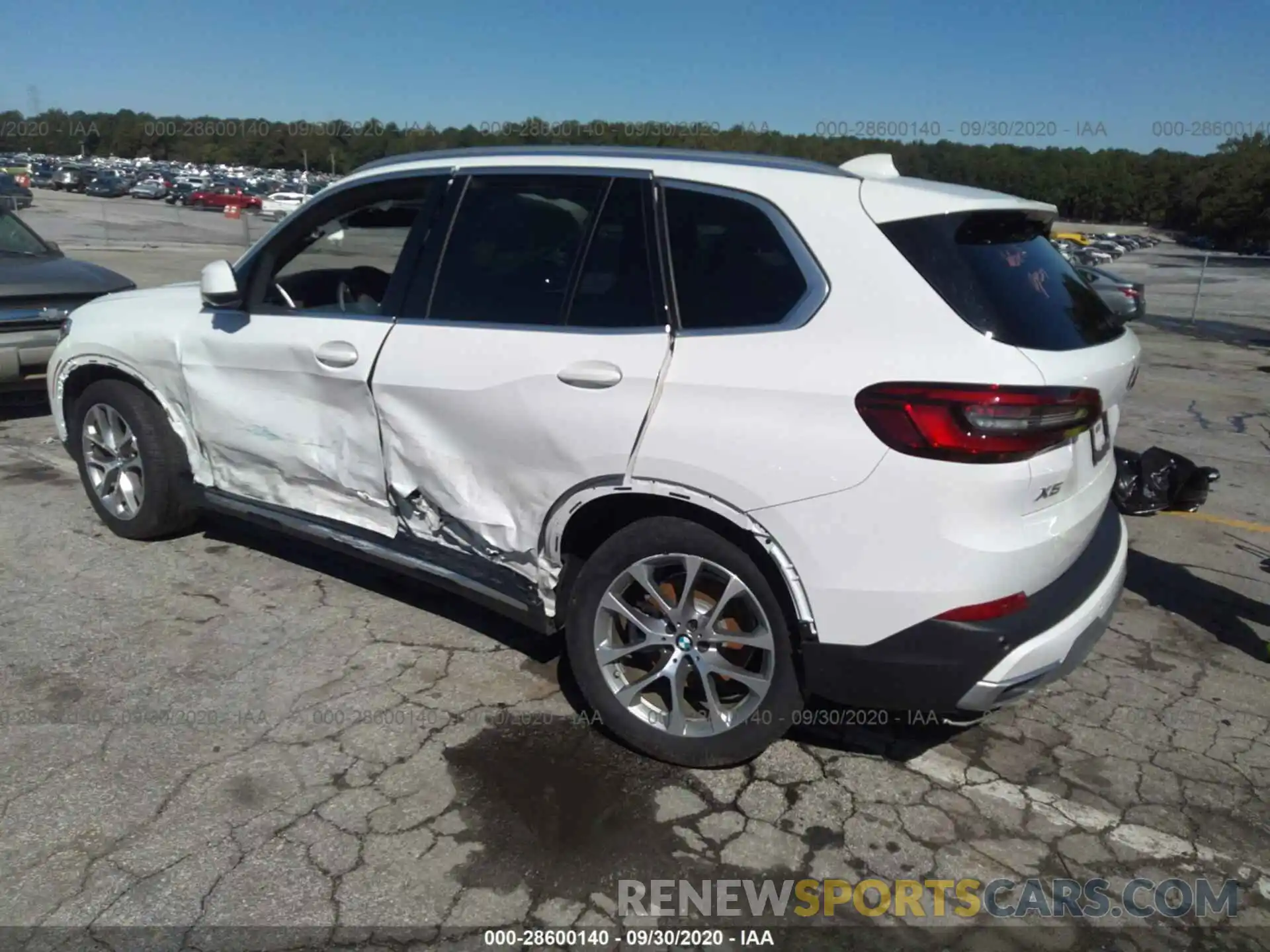 3 Photograph of a damaged car 5UXCR4C02L9B11592 BMW X5 2020