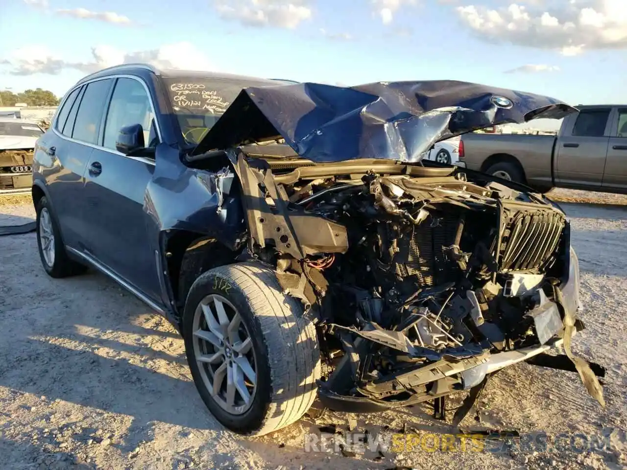 1 Photograph of a damaged car 5UXCR4C02L9B15528 BMW X5 2020