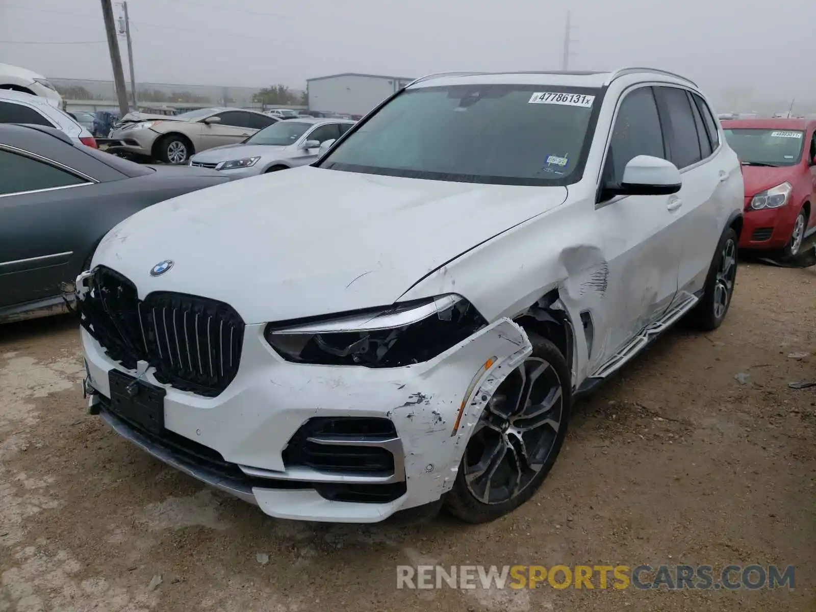 2 Фотография поврежденного автомобиля 5UXCR4C02L9C22210 BMW X5 2020