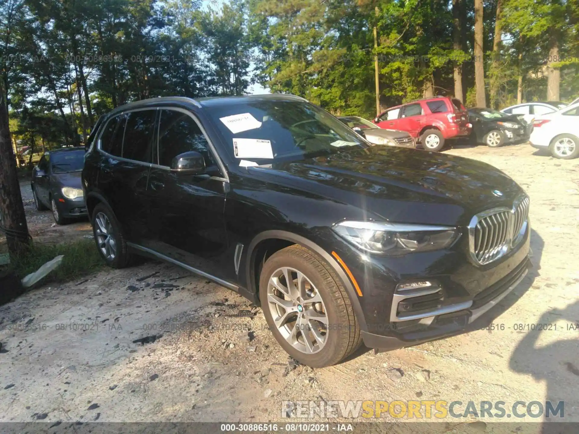 1 Photograph of a damaged car 5UXCR4C02L9C96145 BMW X5 2020