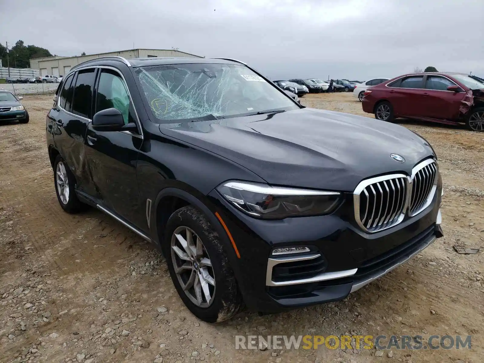 1 Photograph of a damaged car 5UXCR4C02LLW63691 BMW X5 2020