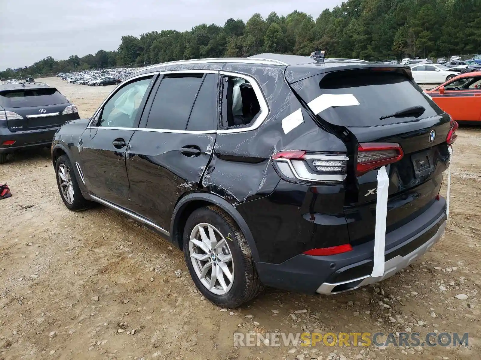 3 Photograph of a damaged car 5UXCR4C02LLW63691 BMW X5 2020