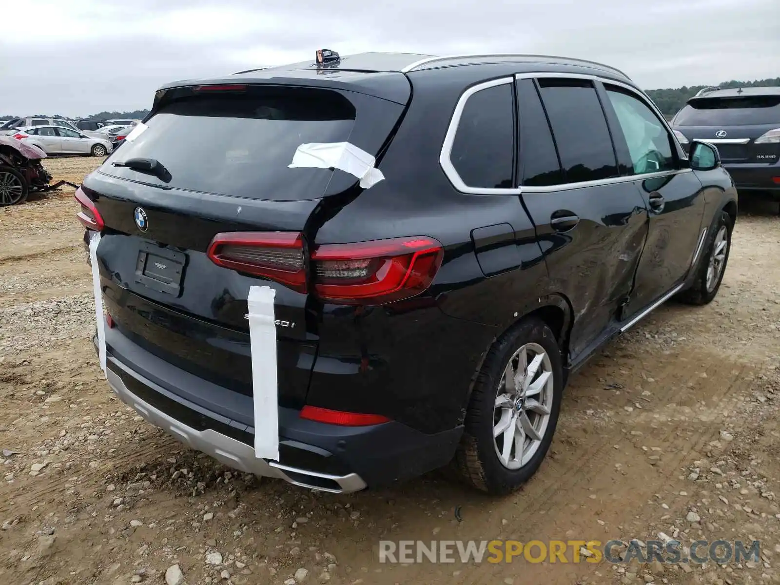 4 Photograph of a damaged car 5UXCR4C02LLW63691 BMW X5 2020