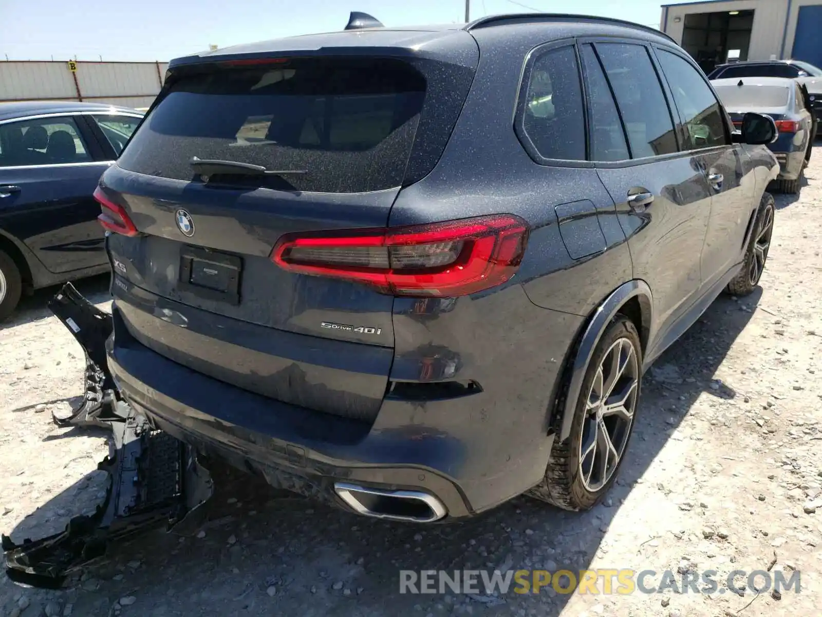 4 Photograph of a damaged car 5UXCR4C02LLW63755 BMW X5 2020