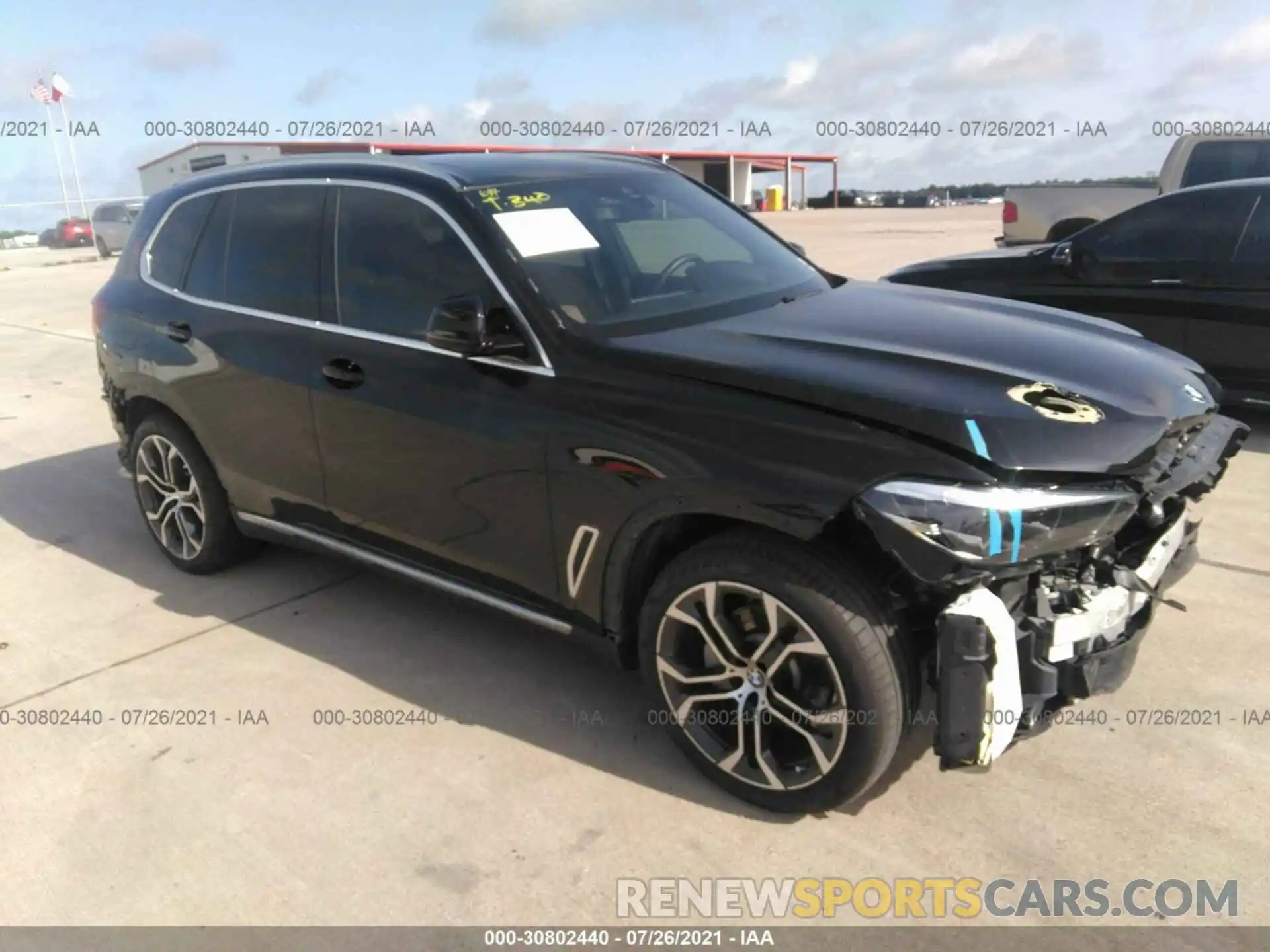 1 Фотография поврежденного автомобиля 5UXCR4C02LLW65005 BMW X5 2020