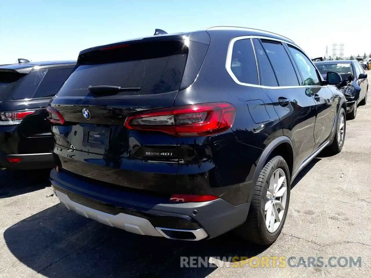 4 Фотография поврежденного автомобиля 5UXCR4C03L9B14257 BMW X5 2020