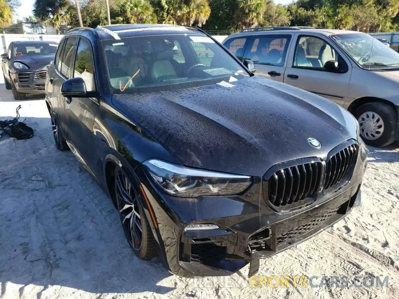 1 Photograph of a damaged car 5UXCR4C03L9B38753 BMW X5 2020