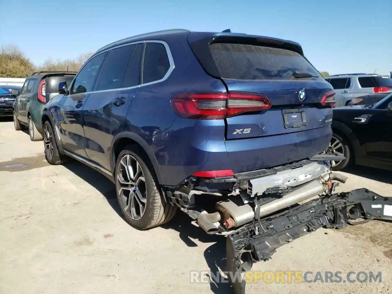 3 Фотография поврежденного автомобиля 5UXCR4C03L9B44634 BMW X5 2020