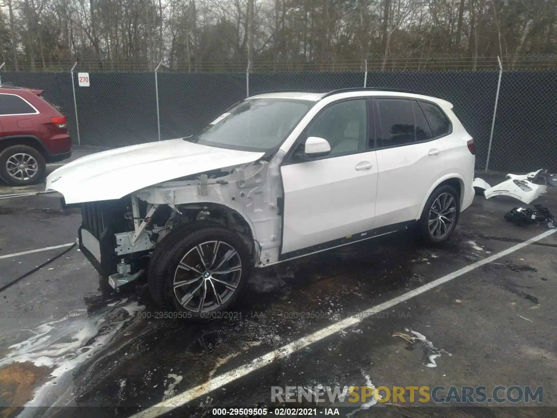 2 Photograph of a damaged car 5UXCR4C03L9B61627 BMW X5 2020