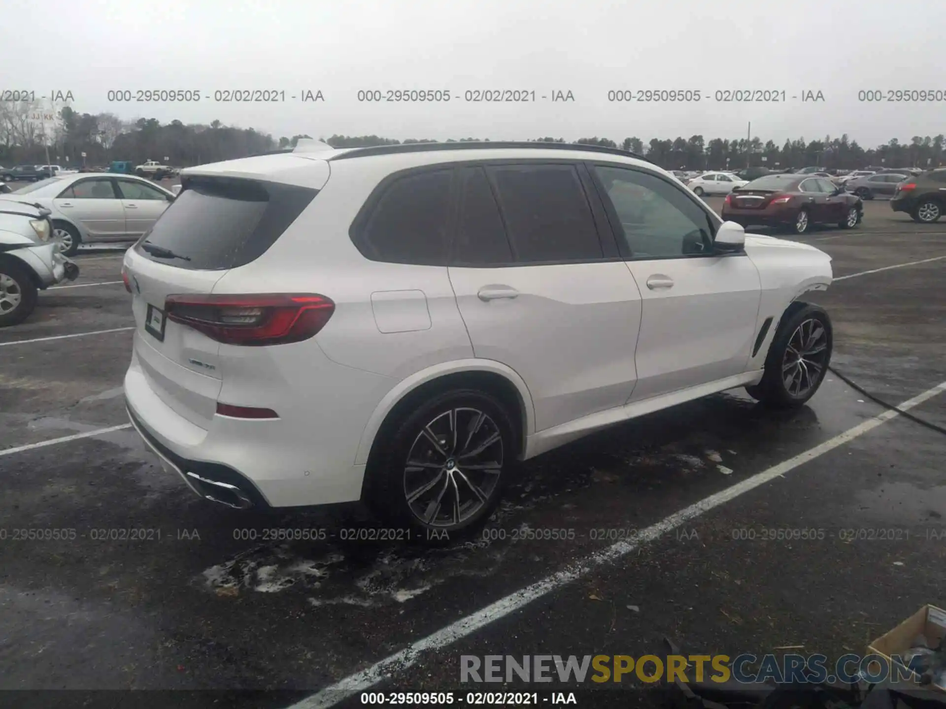 4 Фотография поврежденного автомобиля 5UXCR4C03L9B61627 BMW X5 2020