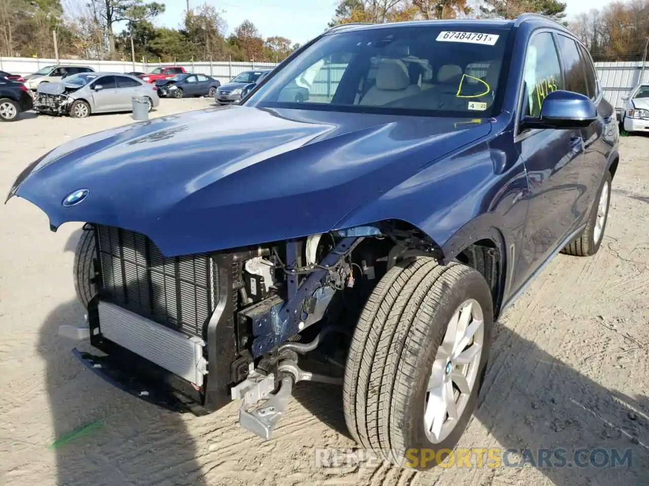 2 Photograph of a damaged car 5UXCR4C04L9C10589 BMW X5 2020