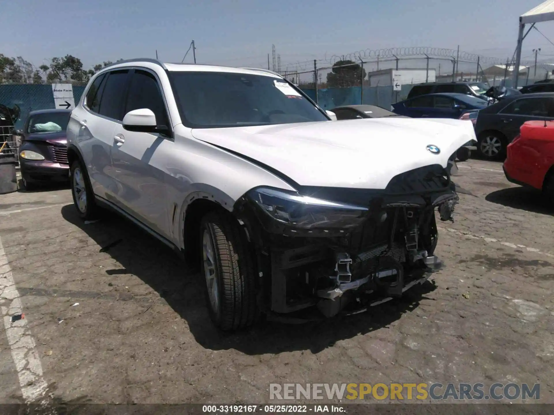 1 Photograph of a damaged car 5UXCR4C04L9C25268 BMW X5 2020