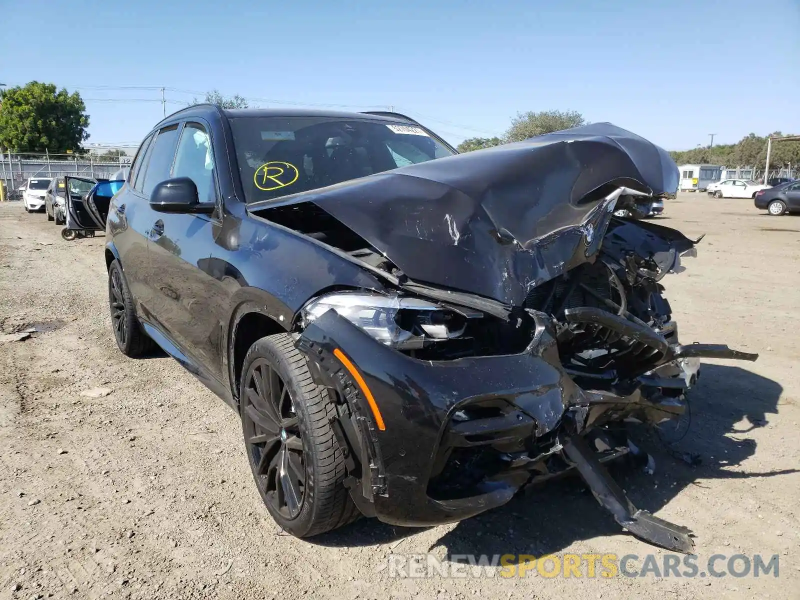 1 Photograph of a damaged car 5UXCR4C04L9C50221 BMW X5 2020