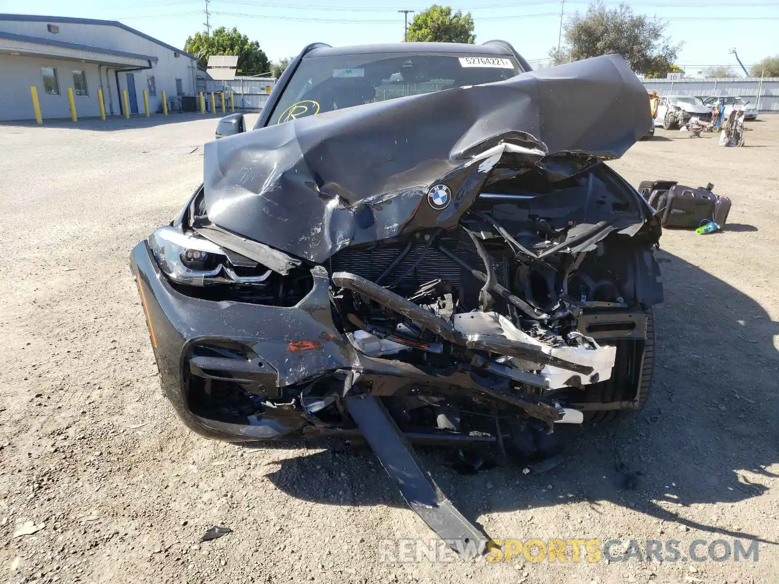 9 Photograph of a damaged car 5UXCR4C04L9C50221 BMW X5 2020