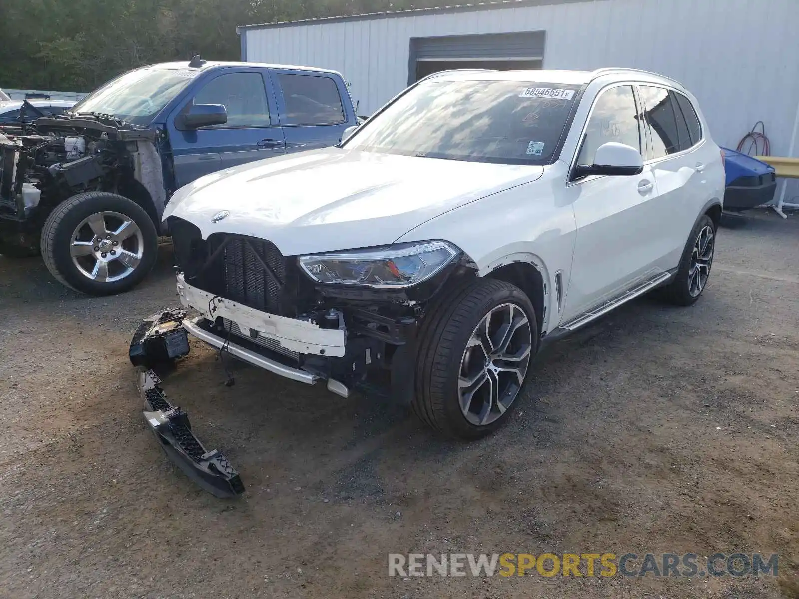 2 Photograph of a damaged car 5UXCR4C04LLW64857 BMW X5 2020