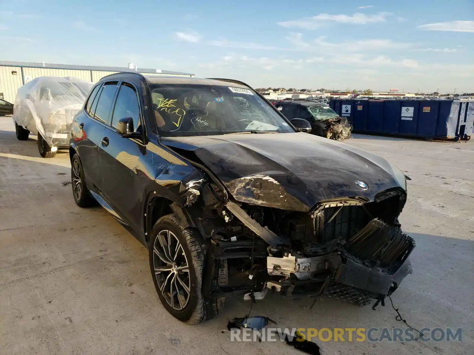 1 Photograph of a damaged car 5UXCR4C04LLW64969 BMW X5 2020