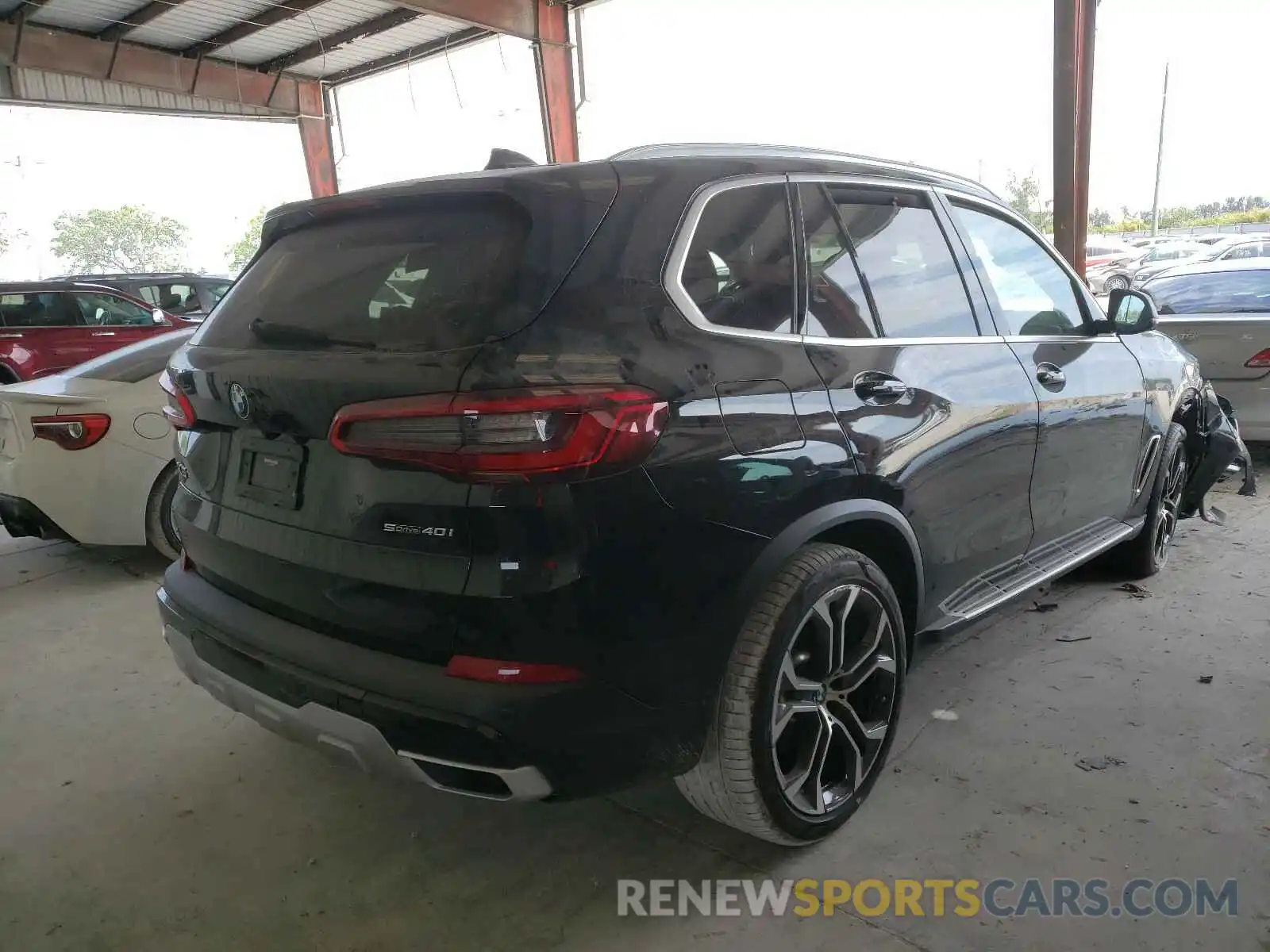 4 Фотография поврежденного автомобиля 5UXCR4C05L9B25888 BMW X5 2020