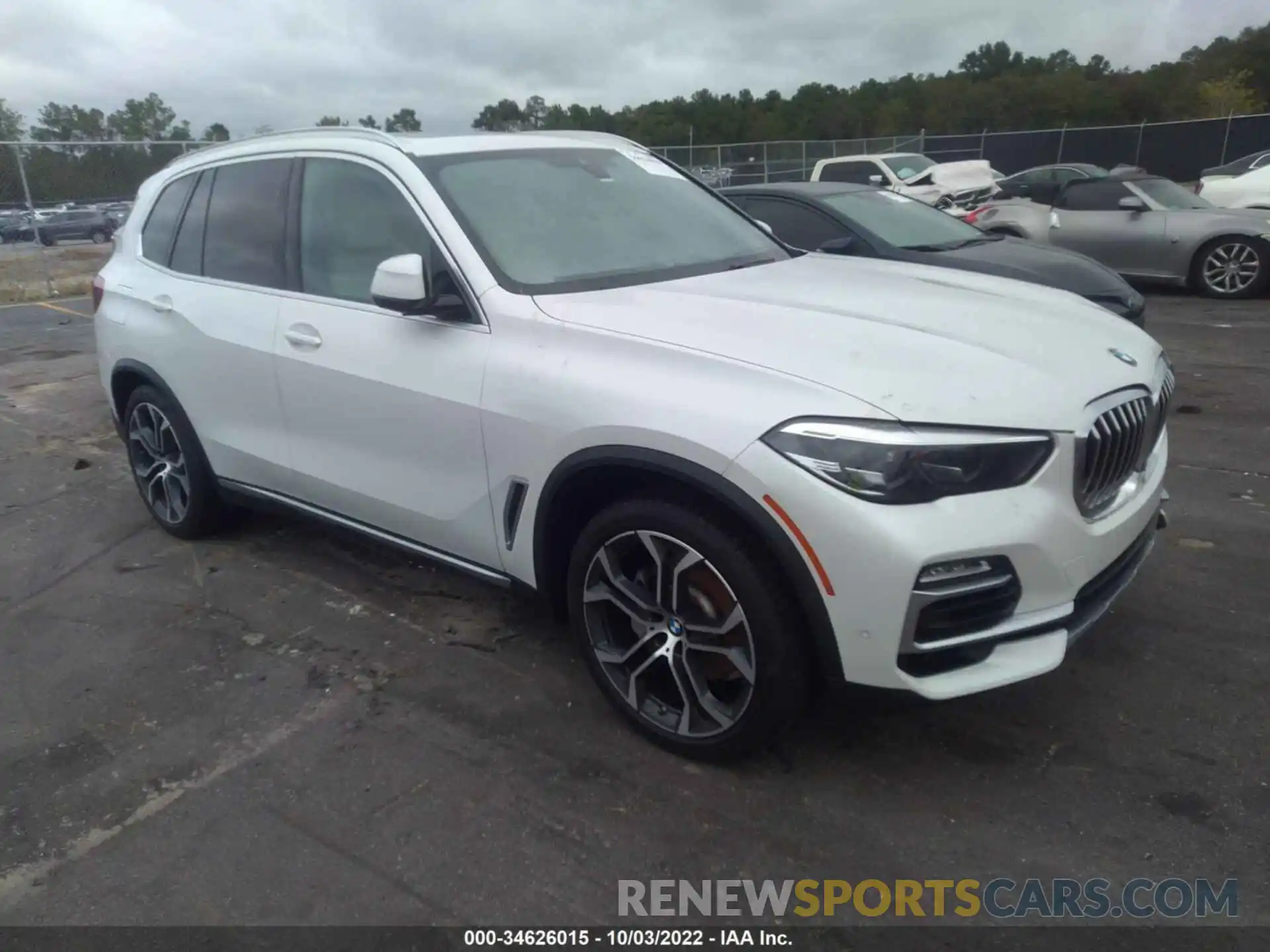 1 Photograph of a damaged car 5UXCR4C05L9B31058 BMW X5 2020