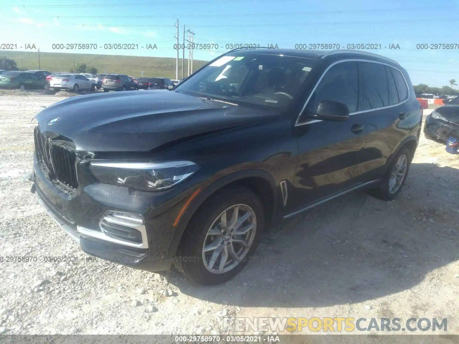 2 Фотография поврежденного автомобиля 5UXCR4C05L9B40875 BMW X5 2020