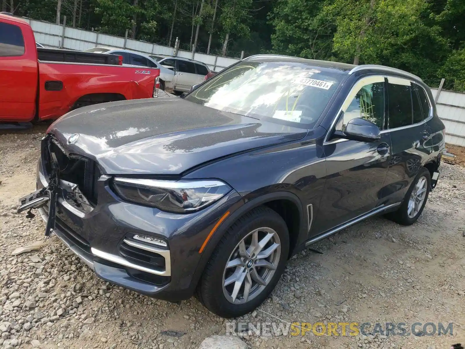 2 Photograph of a damaged car 5UXCR4C05L9C66203 BMW X5 2020