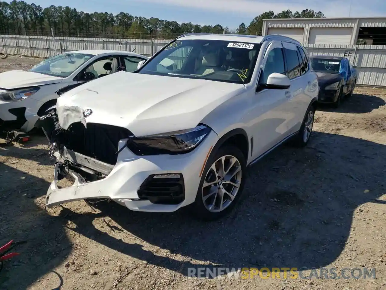 2 Photograph of a damaged car 5UXCR4C05L9C75483 BMW X5 2020