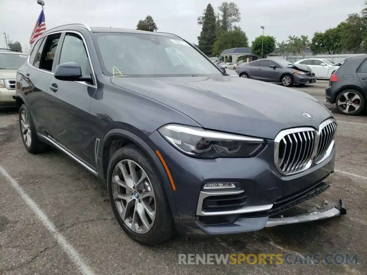 1 Photograph of a damaged car 5UXCR4C05LLT19725 BMW X5 2020