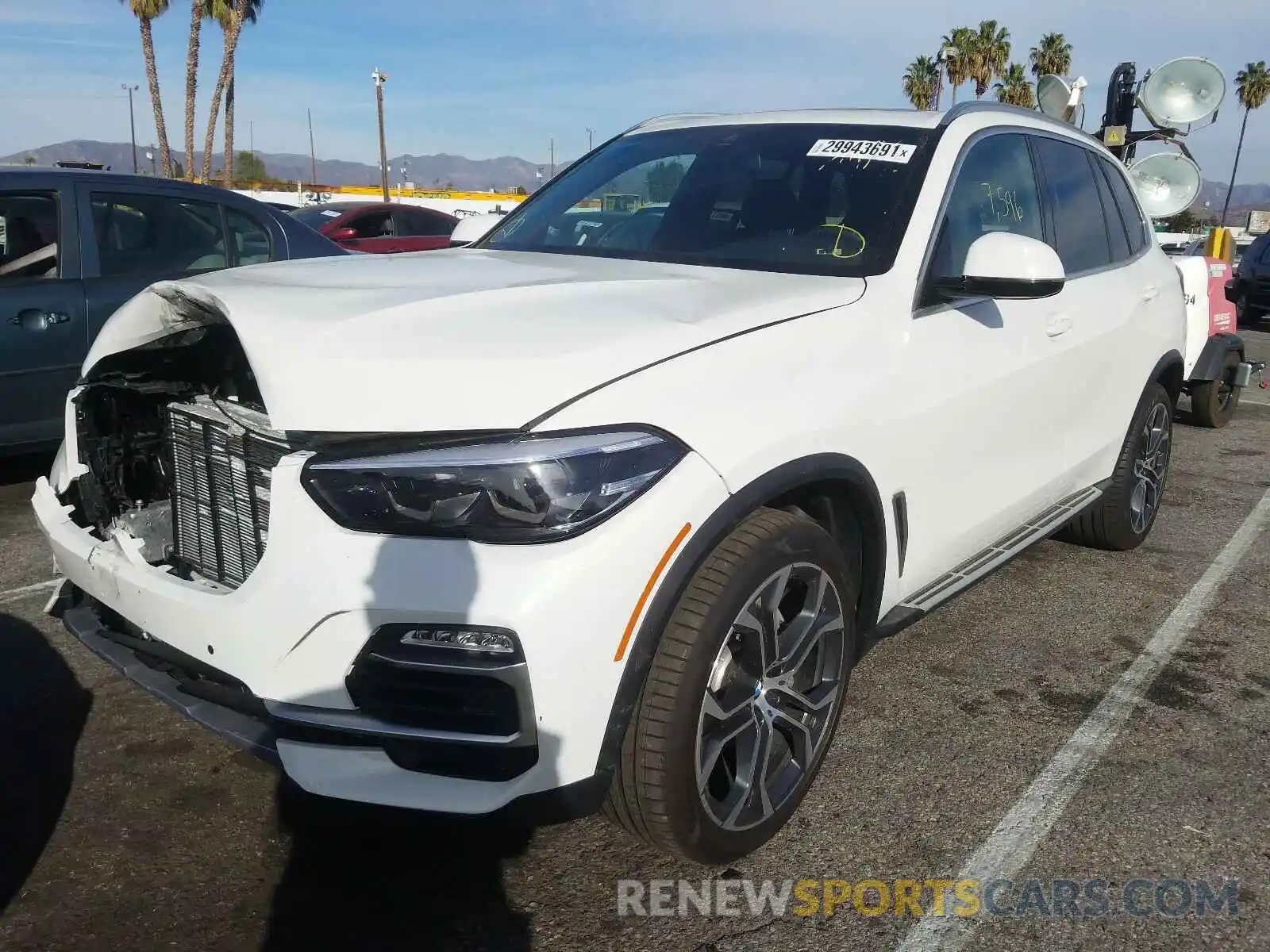 2 Photograph of a damaged car 5UXCR4C05LLW64656 BMW X5 2020