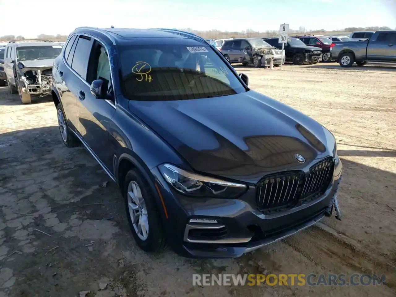 1 Photograph of a damaged car 5UXCR4C06L9B15841 BMW X5 2020