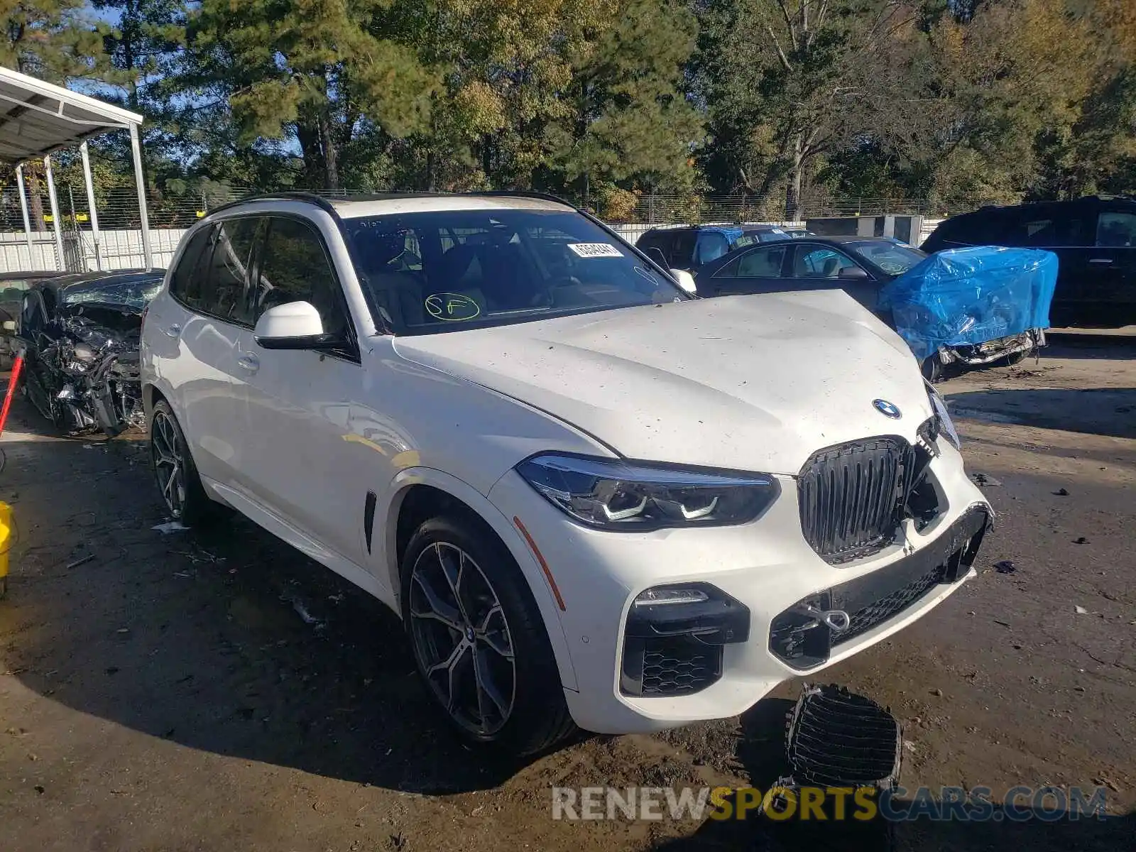 1 Photograph of a damaged car 5UXCR4C06L9C37812 BMW X5 2020