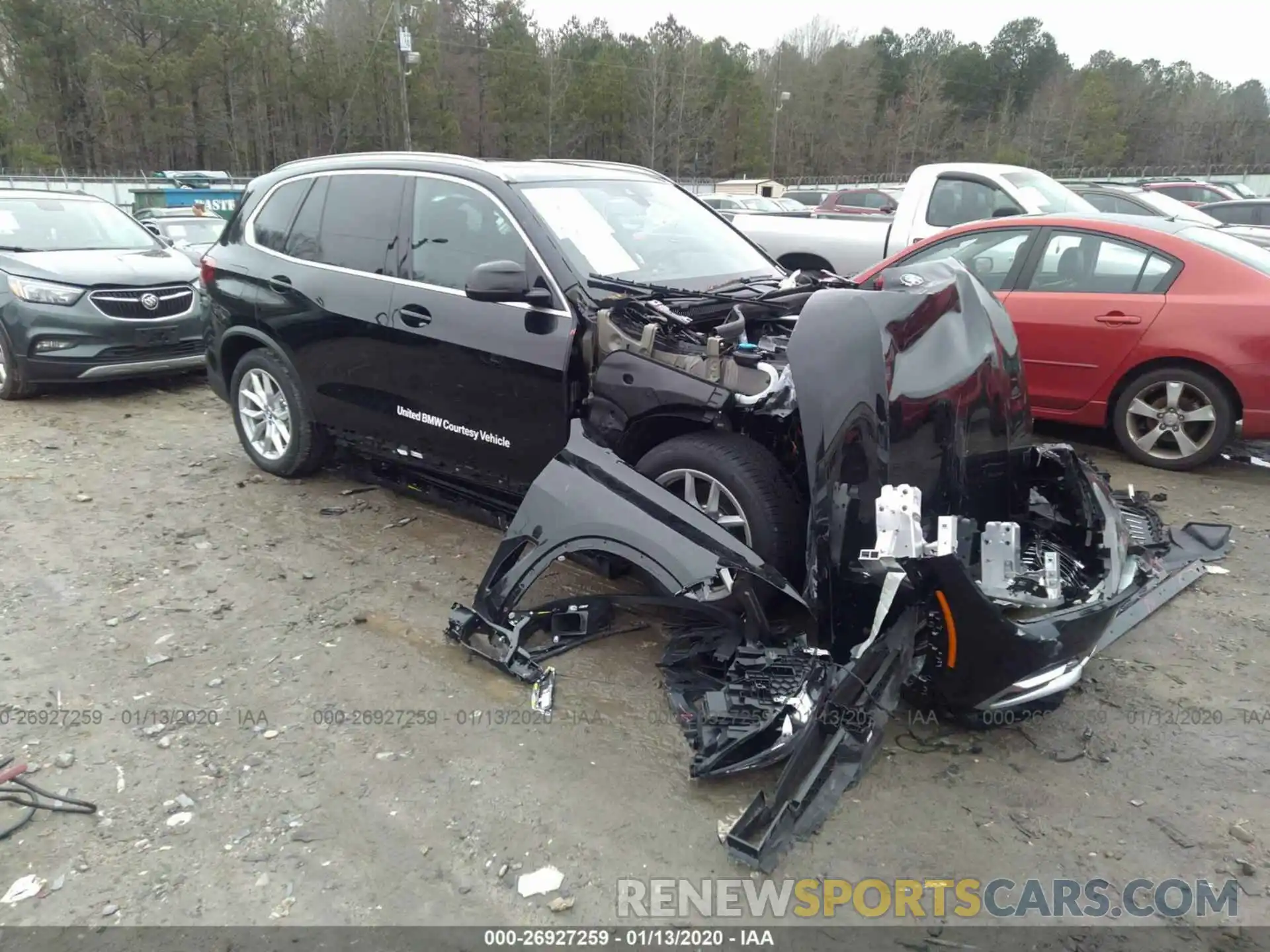 1 Фотография поврежденного автомобиля 5UXCR4C06LLE31209 BMW X5 2020
