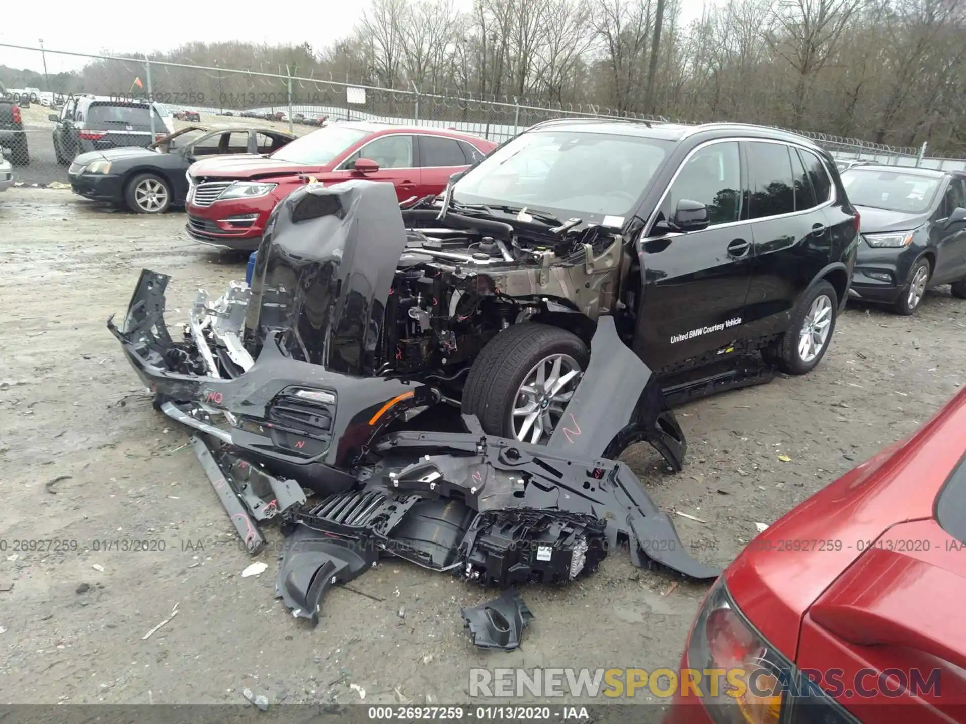 2 Фотография поврежденного автомобиля 5UXCR4C06LLE31209 BMW X5 2020