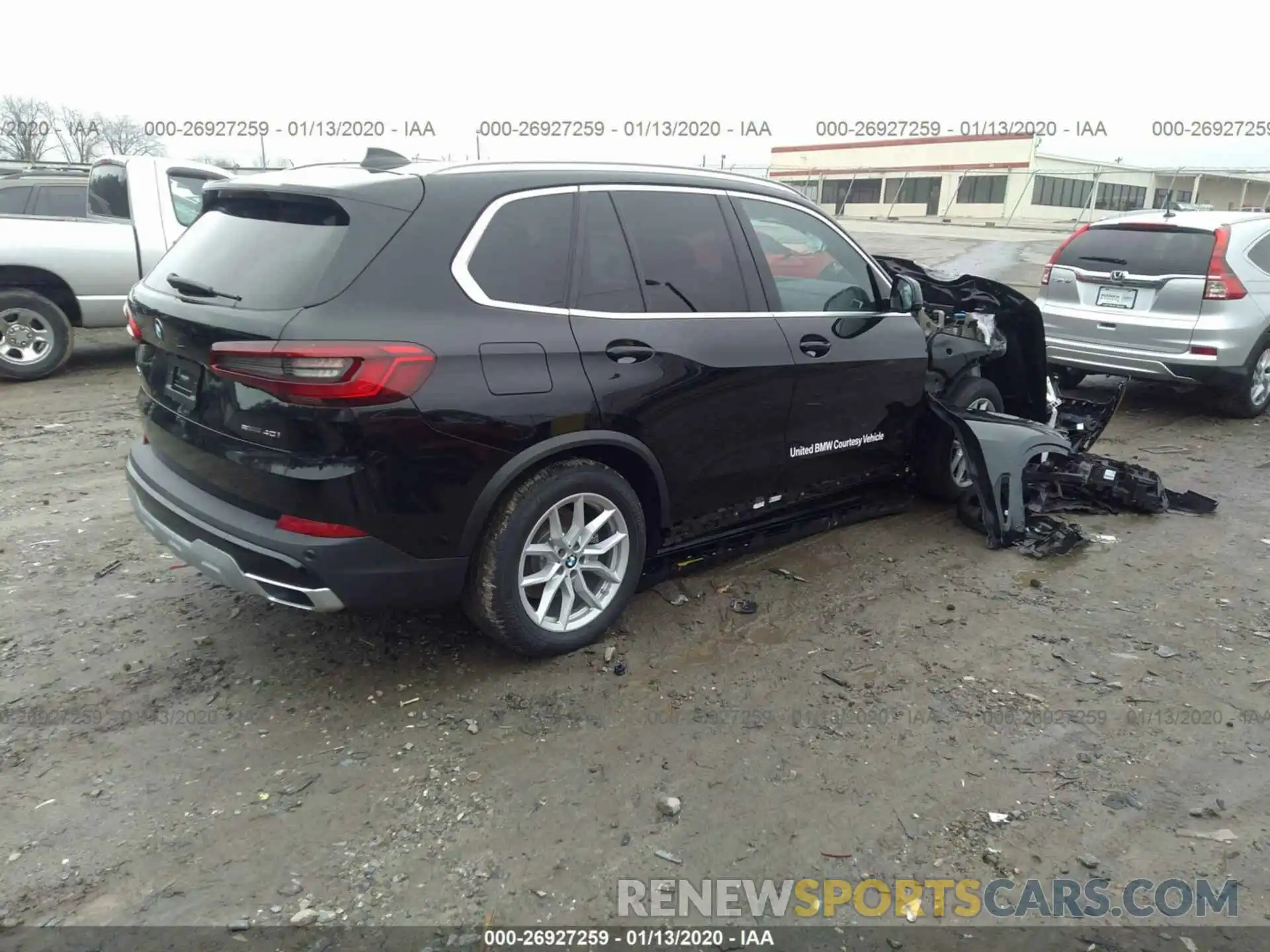 4 Фотография поврежденного автомобиля 5UXCR4C06LLE31209 BMW X5 2020