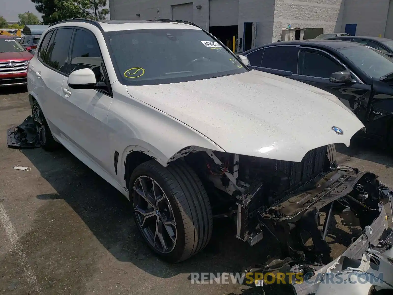 1 Photograph of a damaged car 5UXCR4C06LLT18454 BMW X5 2020