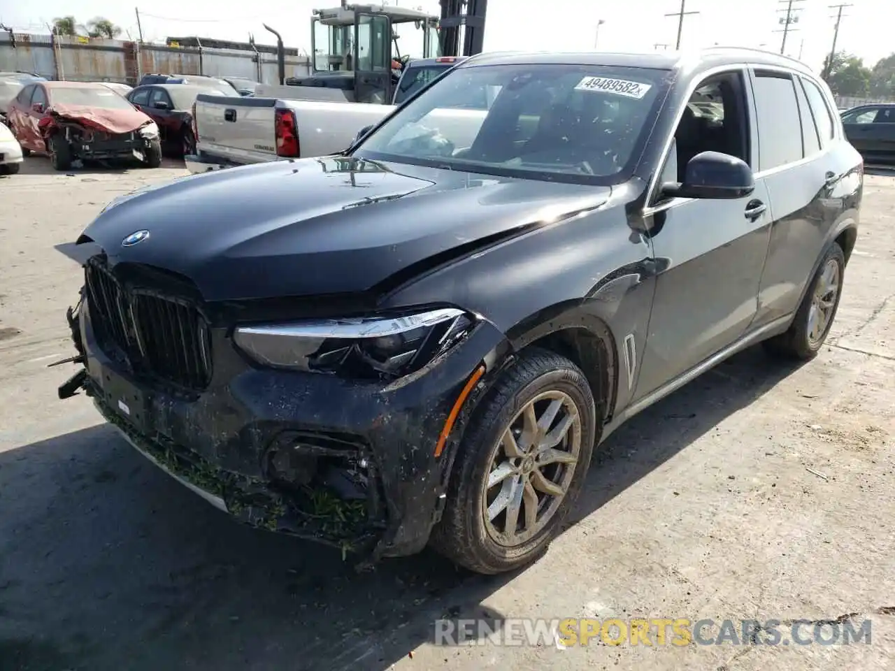 2 Photograph of a damaged car 5UXCR4C06LLW64598 BMW X5 2020