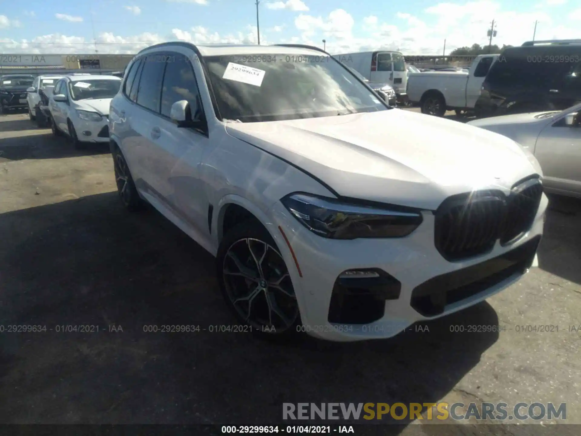 1 Фотография поврежденного автомобиля 5UXCR4C07L9B32986 BMW X5 2020