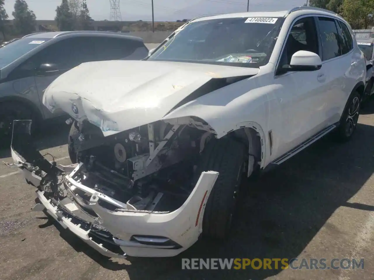 2 Photograph of a damaged car 5UXCR4C07L9C57843 BMW X5 2020