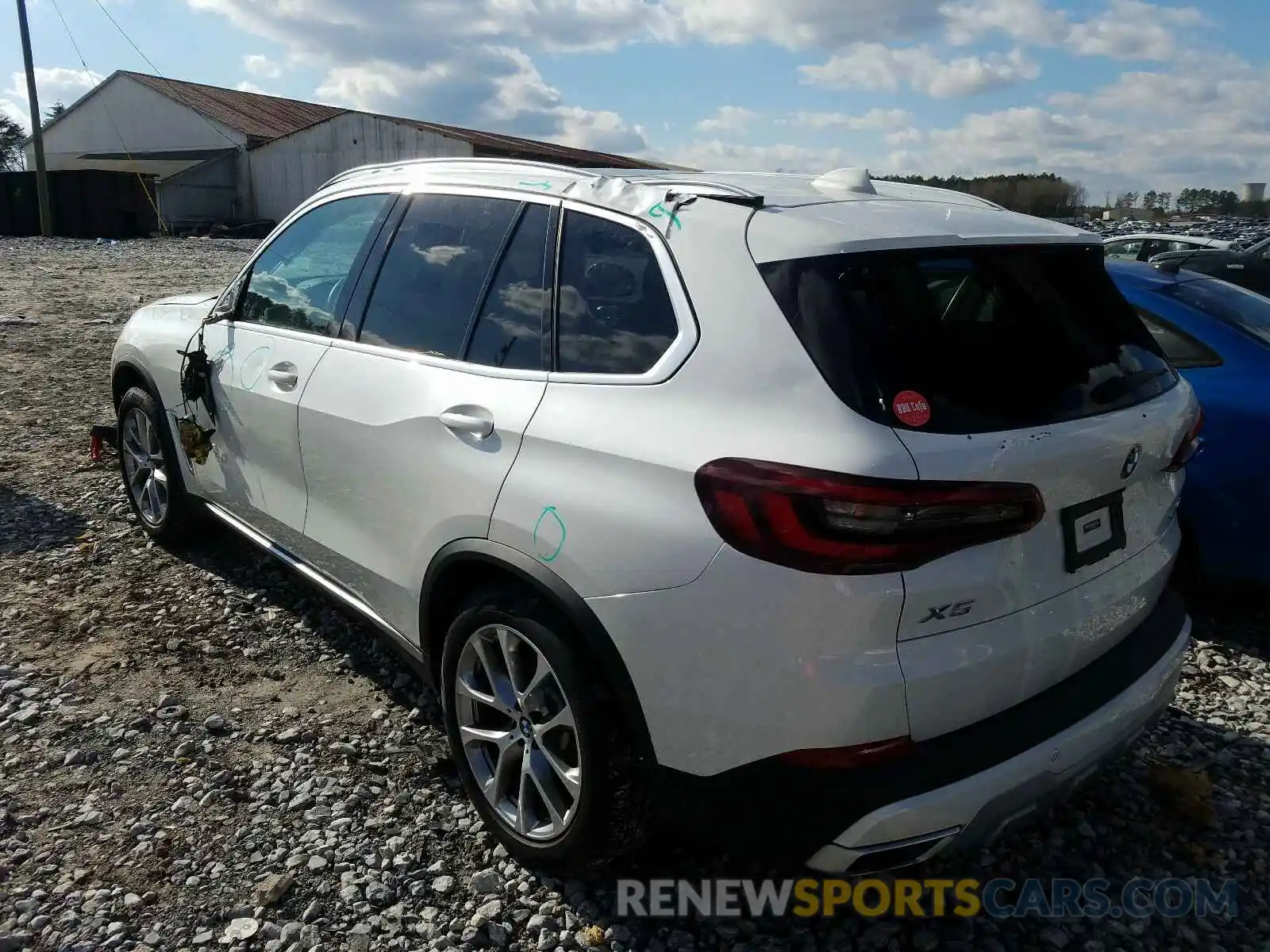 3 Фотография поврежденного автомобиля 5UXCR4C07L9C69216 BMW X5 2020