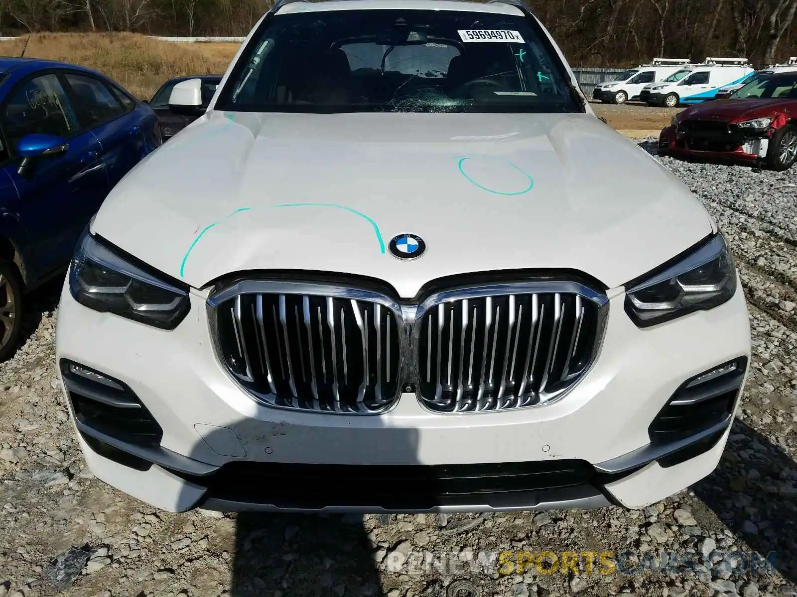 7 Фотография поврежденного автомобиля 5UXCR4C07L9C69216 BMW X5 2020