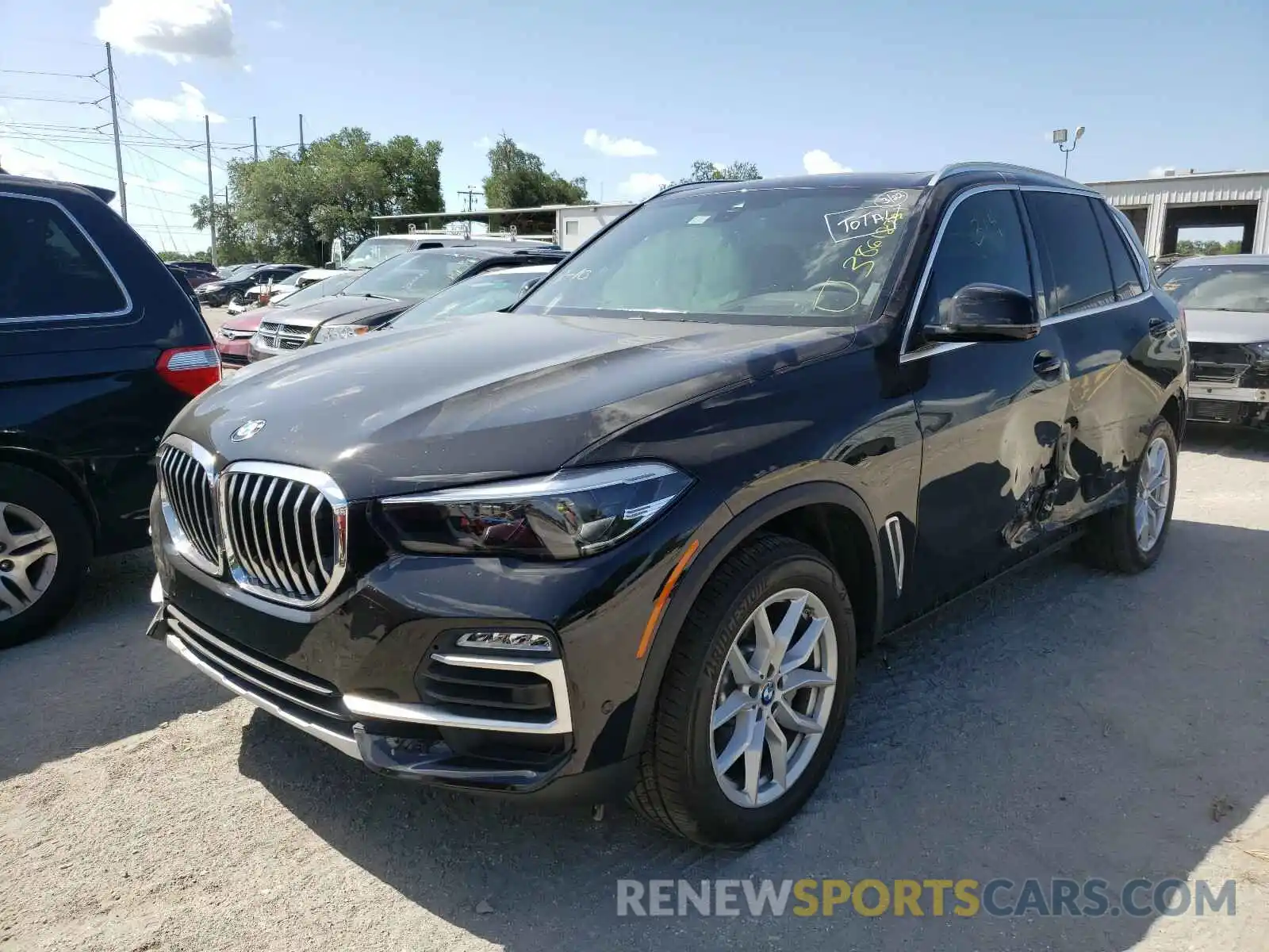 2 Photograph of a damaged car 5UXCR4C07L9C78319 BMW X5 2020