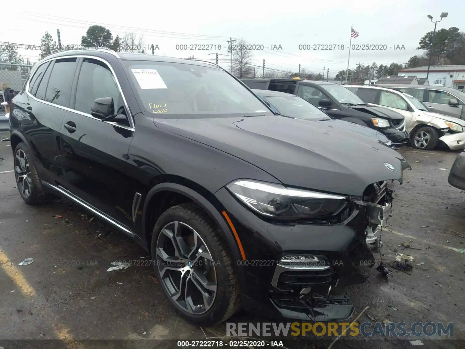 1 Photograph of a damaged car 5UXCR4C07LLT19161 BMW X5 2020