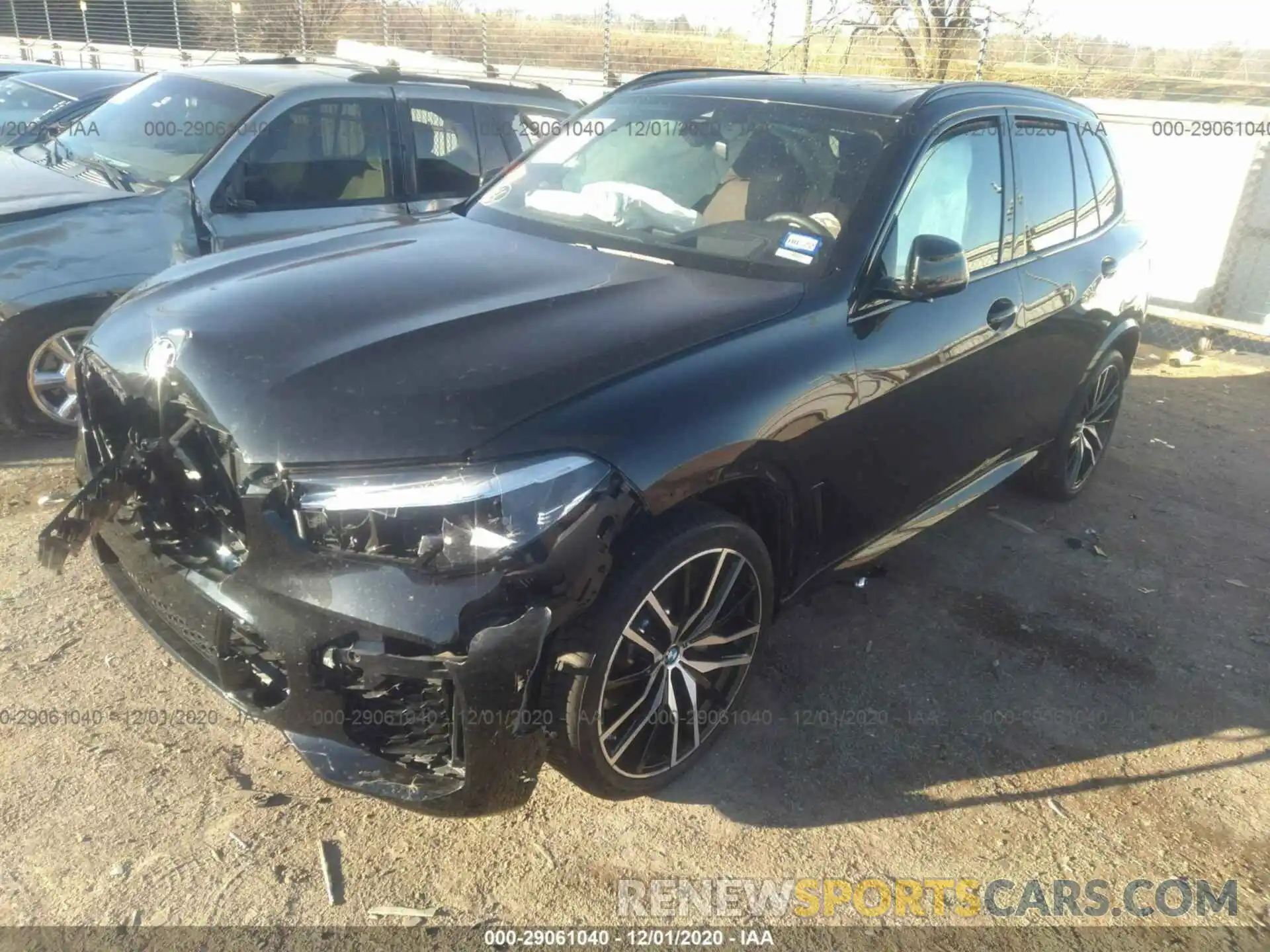 2 Photograph of a damaged car 5UXCR4C07LLW63542 BMW X5 2020