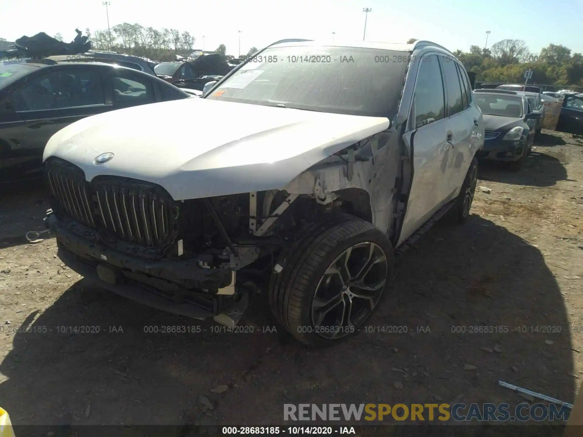 2 Photograph of a damaged car 5UXCR4C08L9B25917 BMW X5 2020