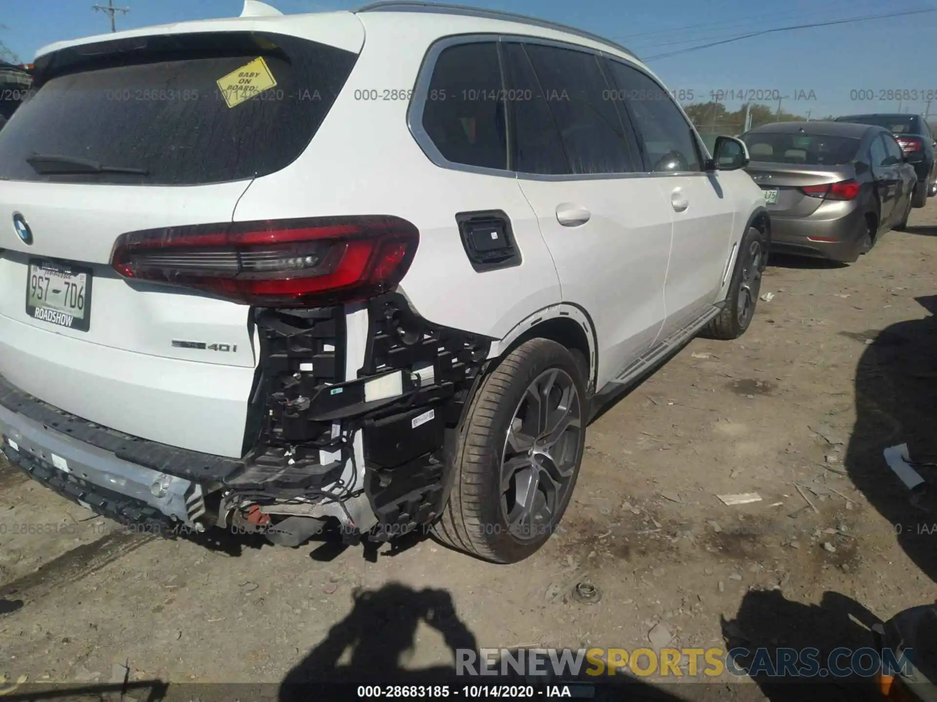 4 Фотография поврежденного автомобиля 5UXCR4C08L9B25917 BMW X5 2020