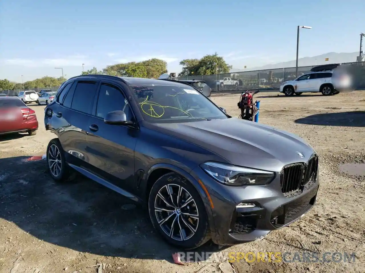 1 Photograph of a damaged car 5UXCR4C08L9B60232 BMW X5 2020