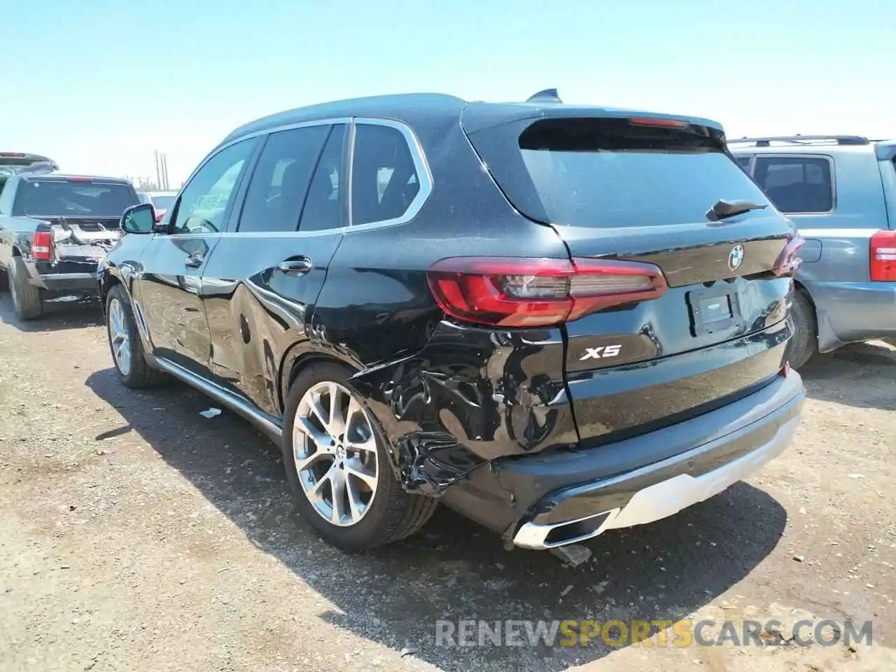 3 Фотография поврежденного автомобиля 5UXCR4C08L9C83349 BMW X5 2020