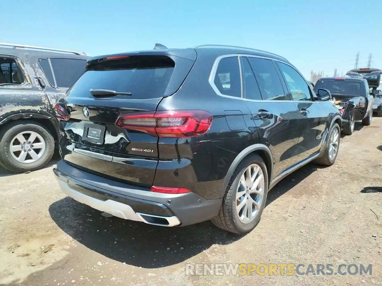 4 Фотография поврежденного автомобиля 5UXCR4C08L9C83349 BMW X5 2020