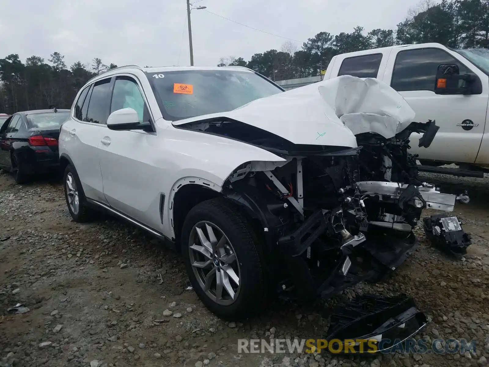 1 Photograph of a damaged car 5UXCR4C08L9C89233 BMW X5 2020