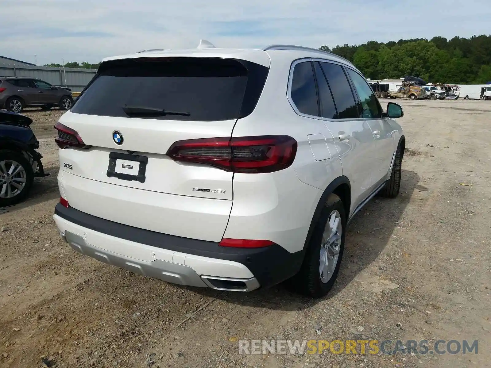 4 Фотография поврежденного автомобиля 5UXCR4C08L9D41850 BMW X5 2020