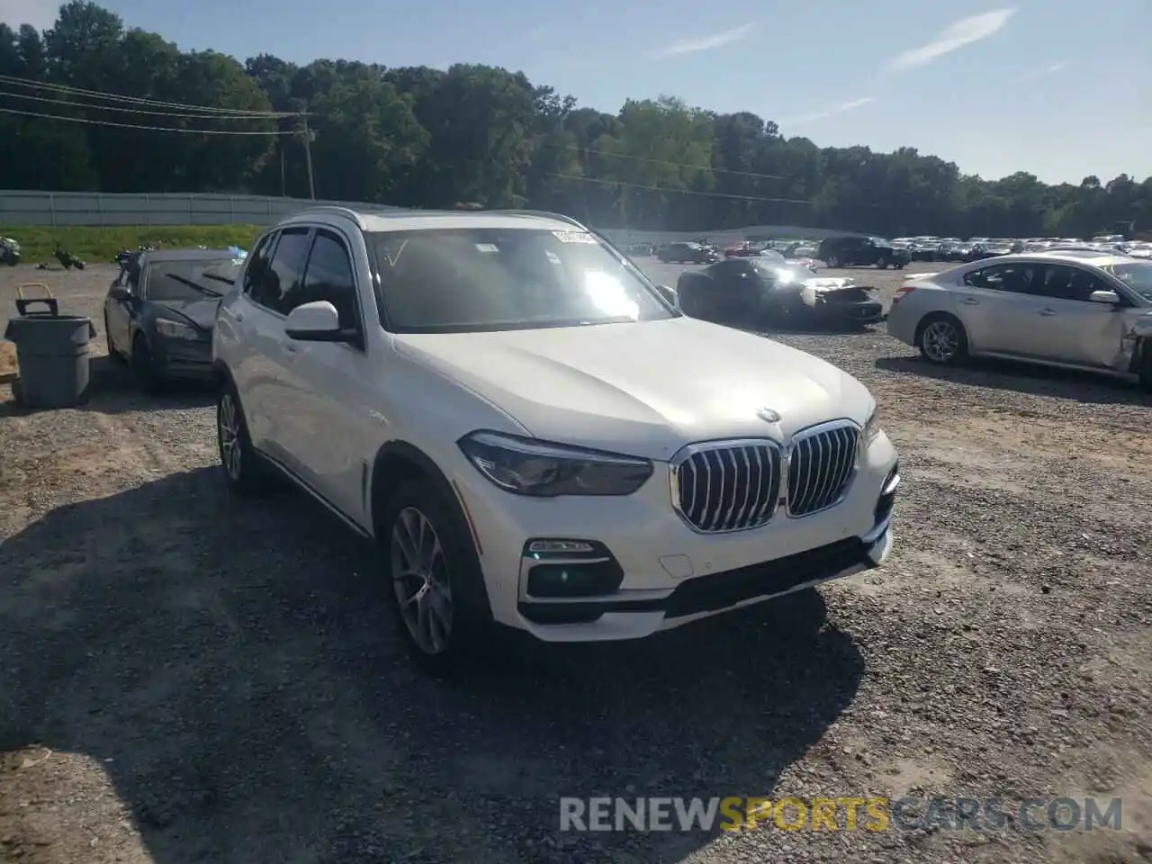 1 Photograph of a damaged car 5UXCR4C08LLE30854 BMW X5 2020